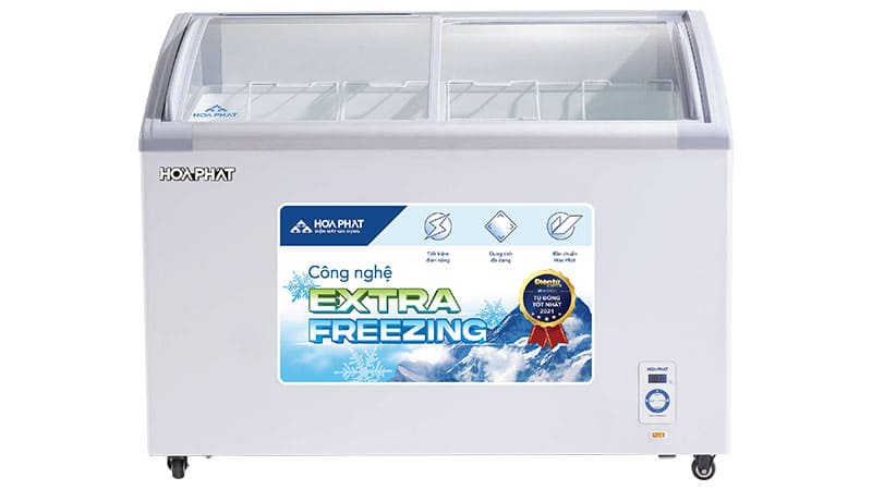 Tủ đông trưng bày Hòa Phát Inverter 280 lít HSF AD8280.C1